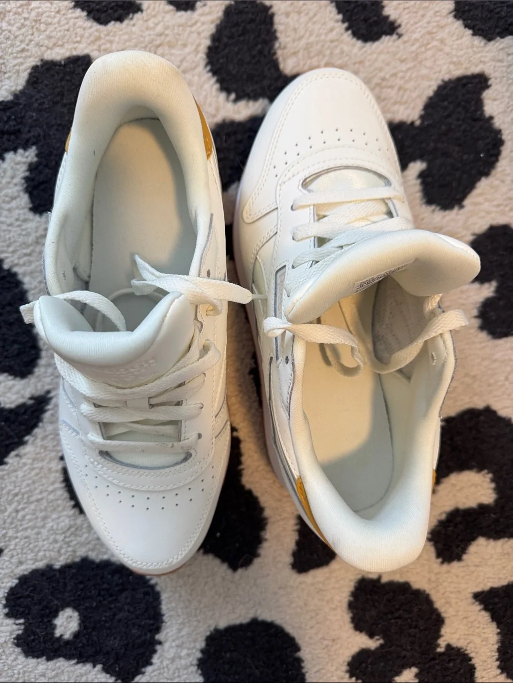Reebok Classic Triple Lift Platform Sneakers, white size 9